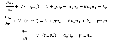 Air-Breakdown Particle Conservation