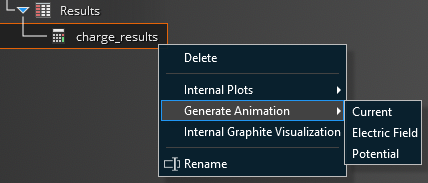 Charge Results Animation Internal