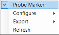 Configuration Menu Probe