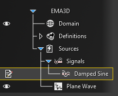 damped sine 2
