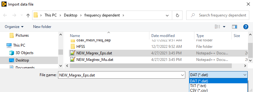 freq dep 12