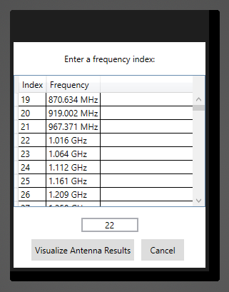 frequency selector